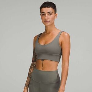 Lululemon align bra - olive green/ sage green (4)